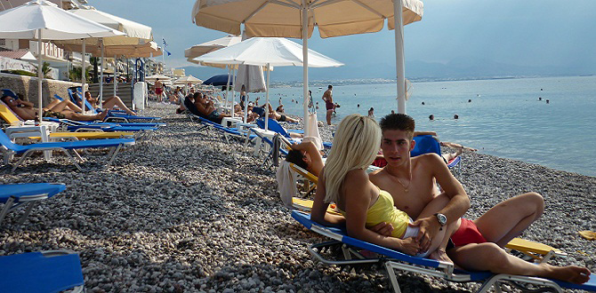 Лутраки - оздоровительный курорт на Средиземном море